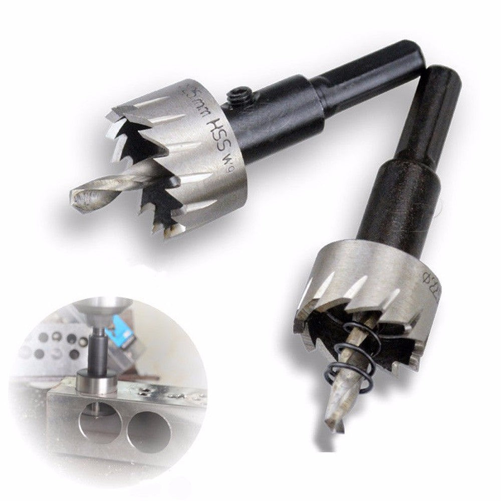 Stainless Steel Hole Saw Set: 5-Piece HSS High-Speed