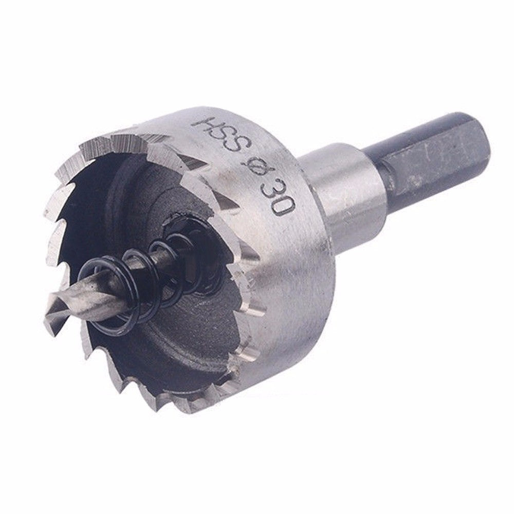 Stainless Steel Hole Saw Set: 5-Piece HSS High-Speed