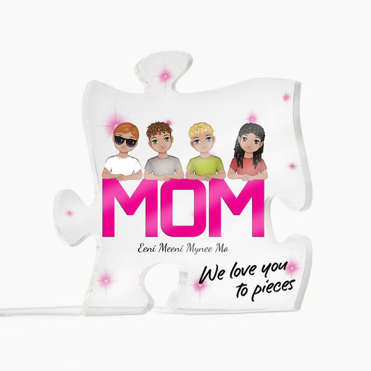 MOM ~ Personalized ~ Acrylic Puzzle