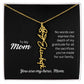 Flower Name Necklace