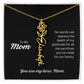 Flower Name Necklace