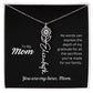 Flower Name Necklace