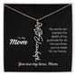 Flower Name Necklace