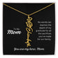 Flower Name Necklace
