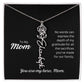 Flower Name Necklace