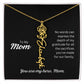 Flower Name Necklace