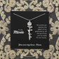 Flower Name Necklace