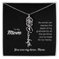 Flower Name Necklace