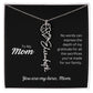 Flower Name Necklace