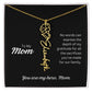 Flower Name Necklace
