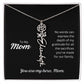 Flower Name Necklace