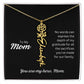 Flower Name Necklace