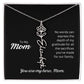 Flower Name Necklace