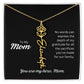 Flower Name Necklace