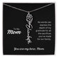 Flower Name Necklace