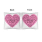Sweet Pink Heart Pillow for Mom