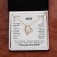 MOM ~ Necklace ~ I'll probably never know all the things...