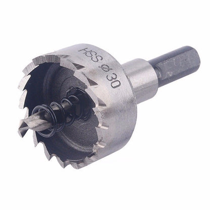 Stainless Steel Hole Saw Set: 5-Piece HSS High-Speed