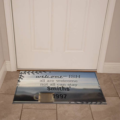 Beach or Mountain View Door Mat